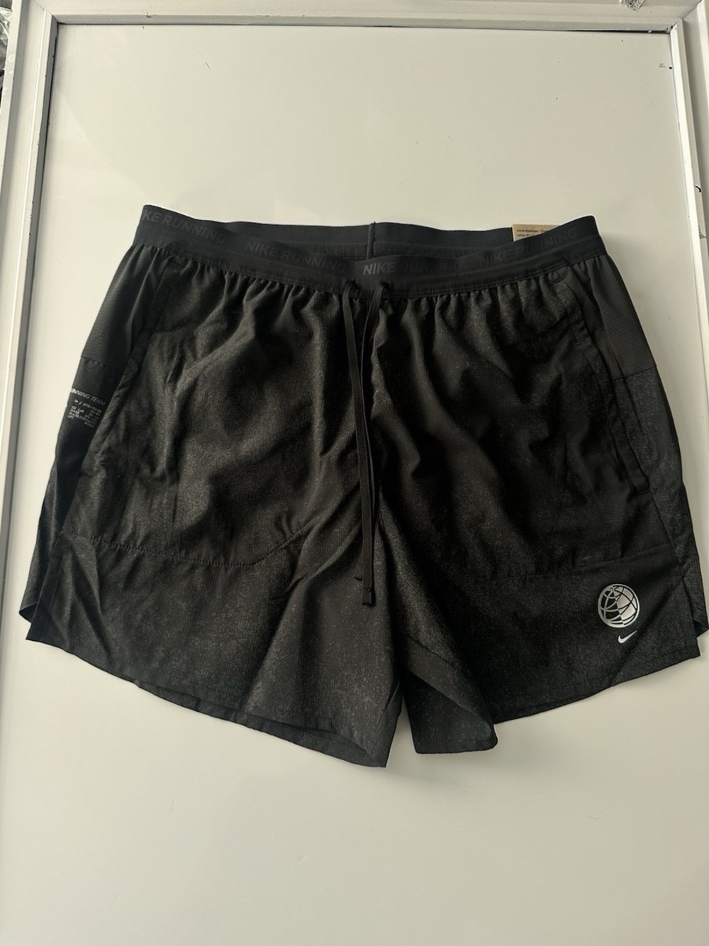 Nike NIRT Stride 5” Men’s DRI-Fit Brief Lined Running Shorts Charcoal IM7835-045